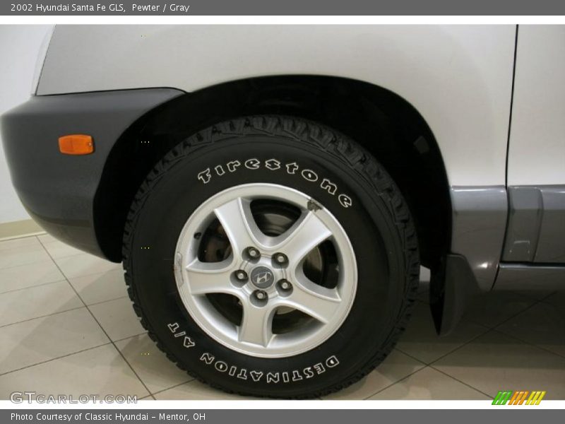 Pewter / Gray 2002 Hyundai Santa Fe GLS