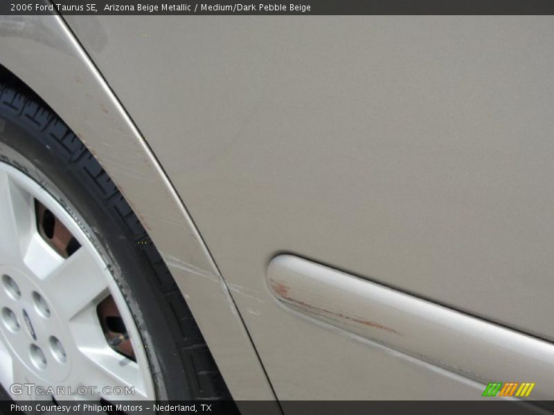 Arizona Beige Metallic / Medium/Dark Pebble Beige 2006 Ford Taurus SE