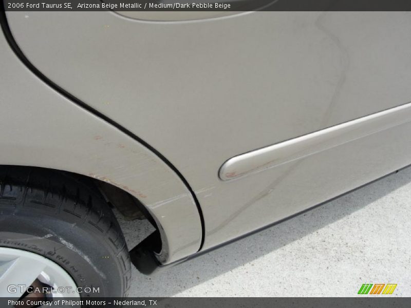 Arizona Beige Metallic / Medium/Dark Pebble Beige 2006 Ford Taurus SE