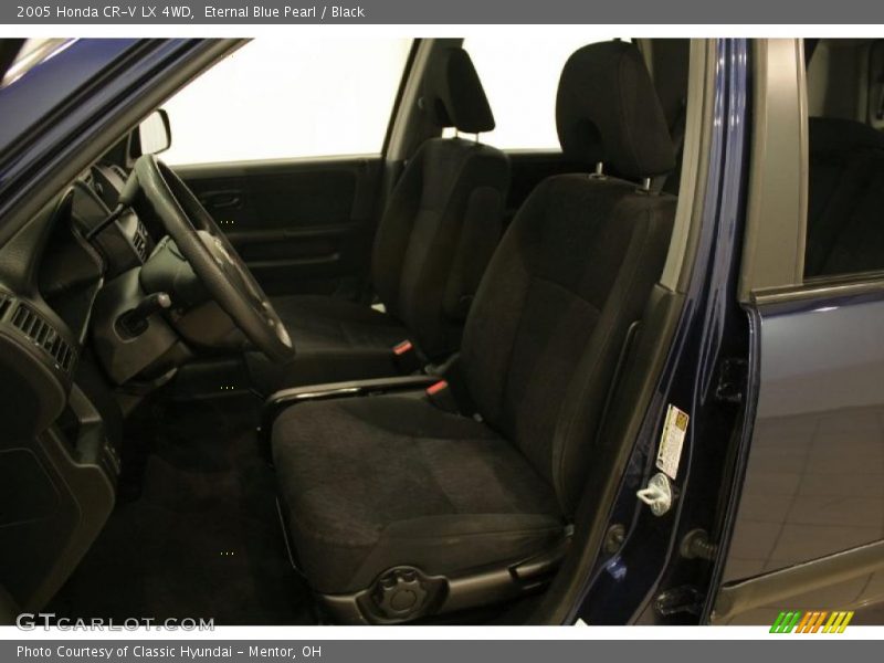 Eternal Blue Pearl / Black 2005 Honda CR-V LX 4WD
