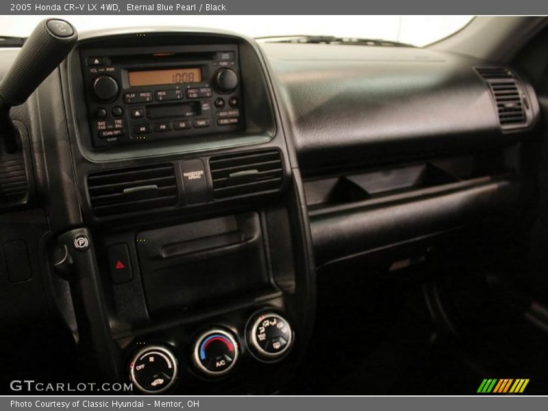Eternal Blue Pearl / Black 2005 Honda CR-V LX 4WD
