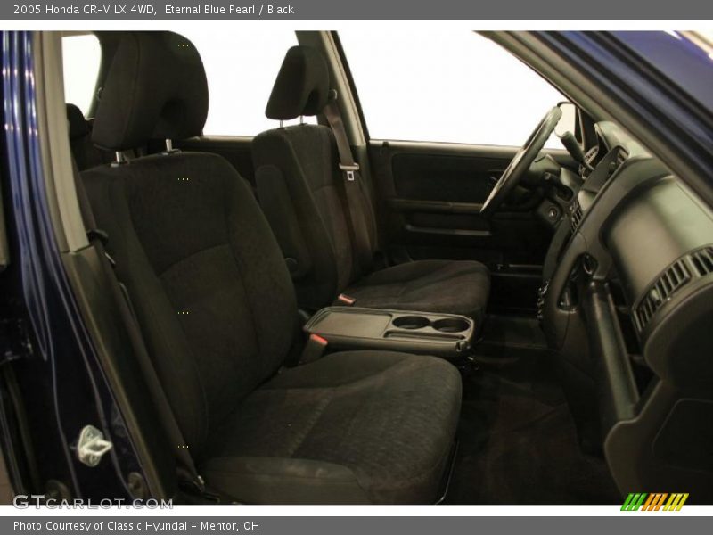 Eternal Blue Pearl / Black 2005 Honda CR-V LX 4WD
