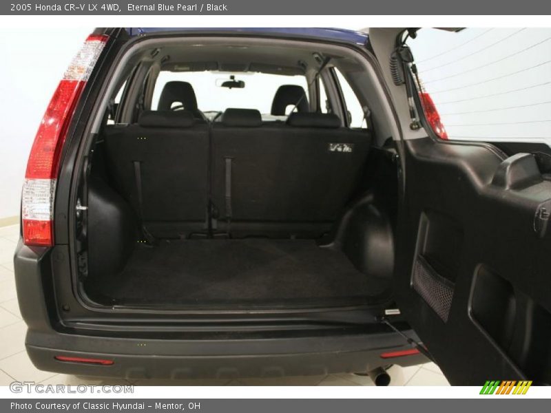 Eternal Blue Pearl / Black 2005 Honda CR-V LX 4WD