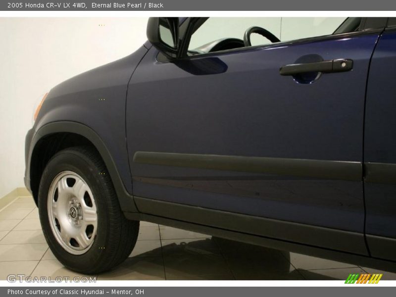 Eternal Blue Pearl / Black 2005 Honda CR-V LX 4WD
