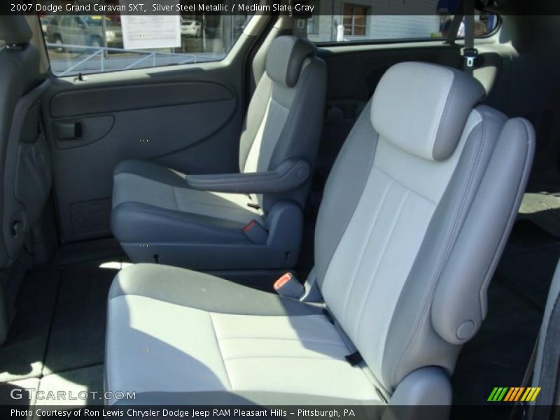 Silver Steel Metallic / Medium Slate Gray 2007 Dodge Grand Caravan SXT
