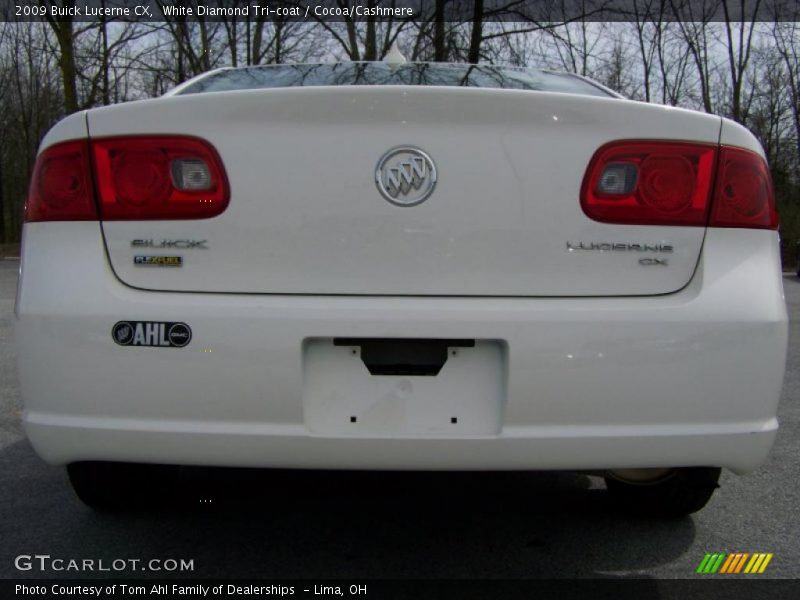 White Diamond Tri-coat / Cocoa/Cashmere 2009 Buick Lucerne CX