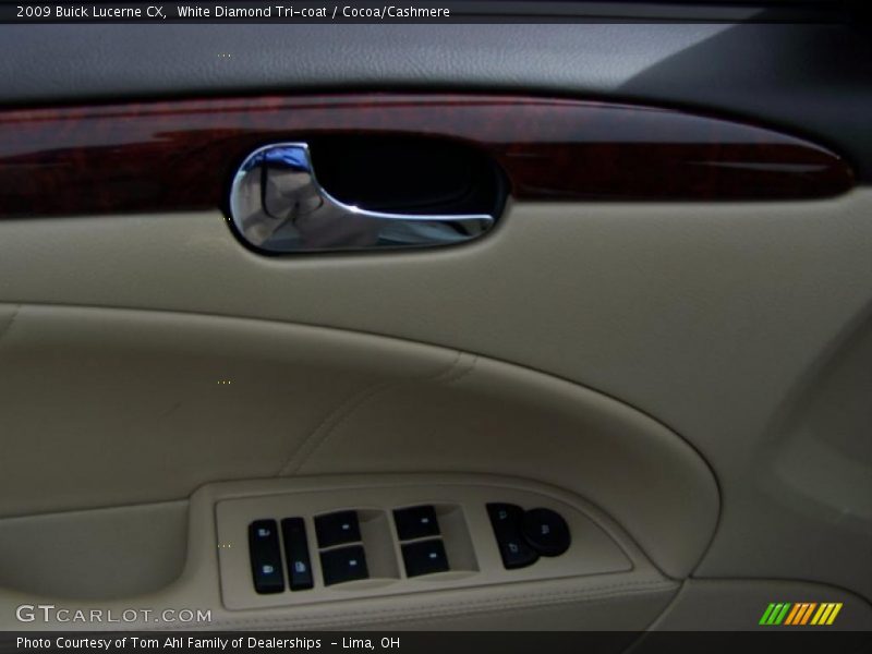 White Diamond Tri-coat / Cocoa/Cashmere 2009 Buick Lucerne CX
