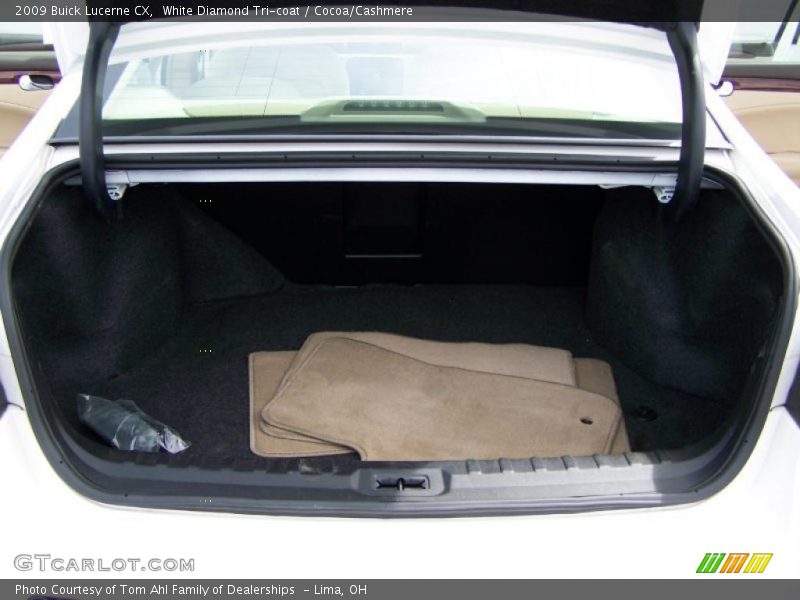 White Diamond Tri-coat / Cocoa/Cashmere 2009 Buick Lucerne CX