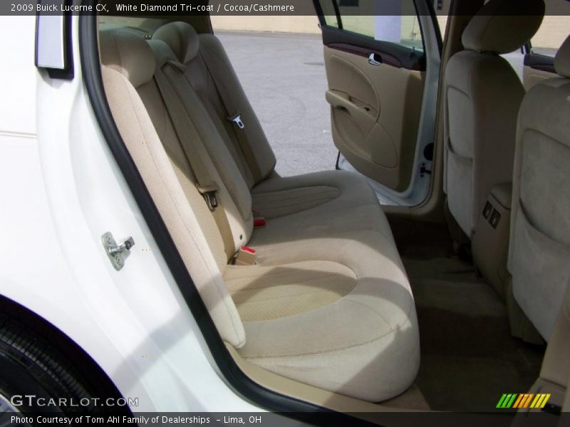 White Diamond Tri-coat / Cocoa/Cashmere 2009 Buick Lucerne CX