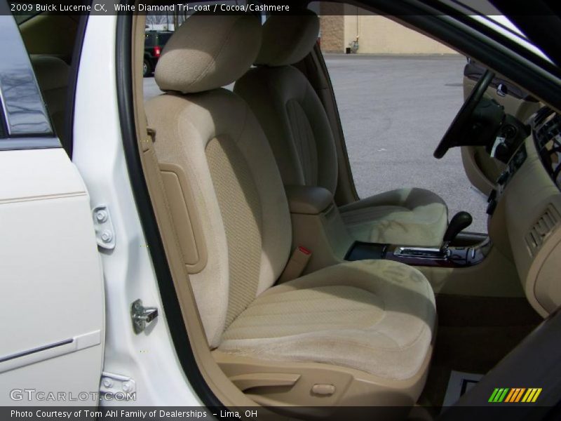 White Diamond Tri-coat / Cocoa/Cashmere 2009 Buick Lucerne CX