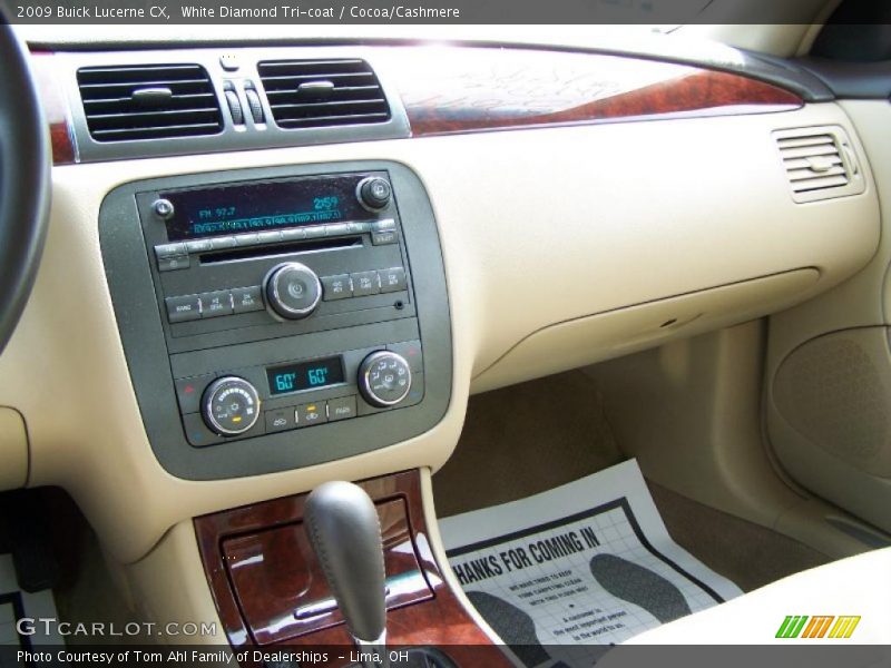 White Diamond Tri-coat / Cocoa/Cashmere 2009 Buick Lucerne CX