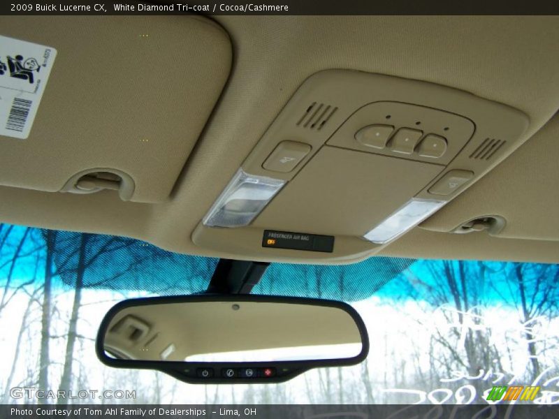 White Diamond Tri-coat / Cocoa/Cashmere 2009 Buick Lucerne CX