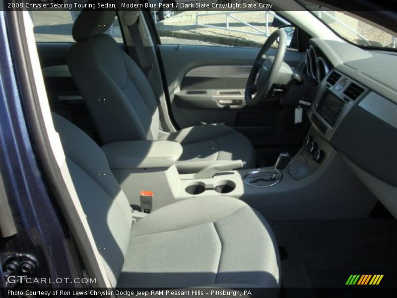 Modern Blue Pearl / Dark Slate Gray/Light Slate Gray 2008 Chrysler Sebring Touring Sedan