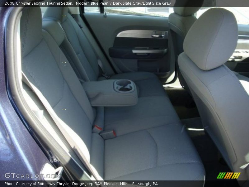 Modern Blue Pearl / Dark Slate Gray/Light Slate Gray 2008 Chrysler Sebring Touring Sedan