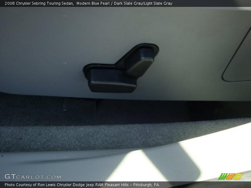 Modern Blue Pearl / Dark Slate Gray/Light Slate Gray 2008 Chrysler Sebring Touring Sedan