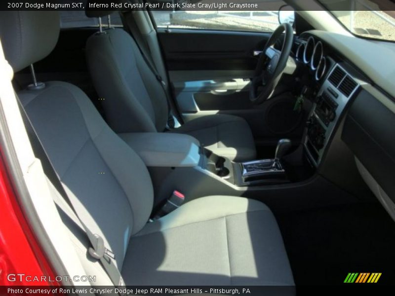 Inferno Red Crystal Pearl / Dark Slate Gray/Light Graystone 2007 Dodge Magnum SXT