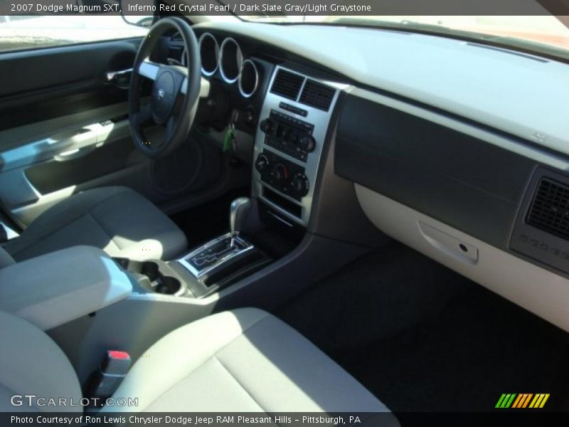 Inferno Red Crystal Pearl / Dark Slate Gray/Light Graystone 2007 Dodge Magnum SXT