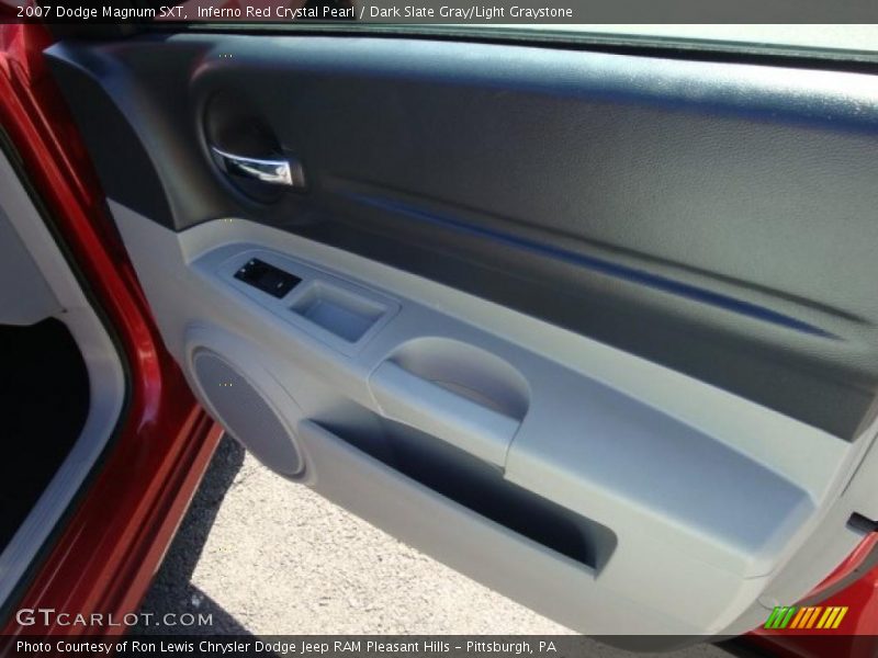 Inferno Red Crystal Pearl / Dark Slate Gray/Light Graystone 2007 Dodge Magnum SXT