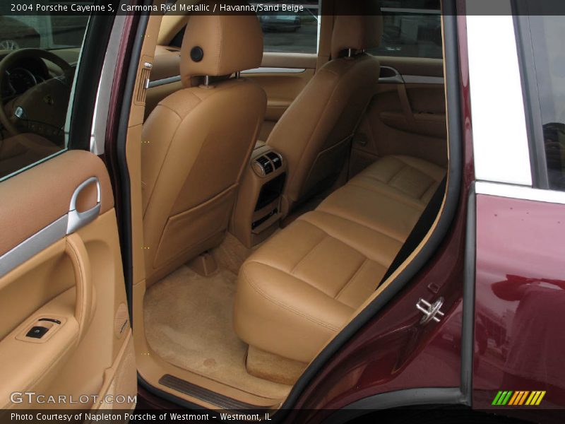 Carmona Red Metallic / Havanna/Sand Beige 2004 Porsche Cayenne S