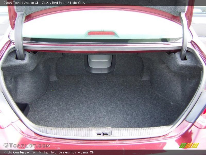 Cassis Red Pearl / Light Gray 2009 Toyota Avalon XL
