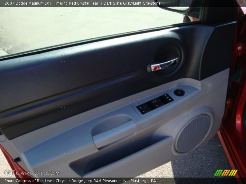 Inferno Red Crystal Pearl / Dark Slate Gray/Light Graystone 2007 Dodge Magnum SXT