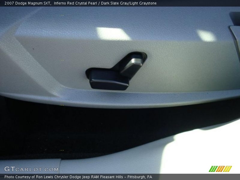Inferno Red Crystal Pearl / Dark Slate Gray/Light Graystone 2007 Dodge Magnum SXT