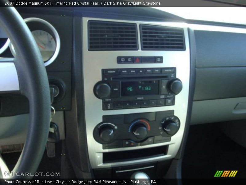 Inferno Red Crystal Pearl / Dark Slate Gray/Light Graystone 2007 Dodge Magnum SXT