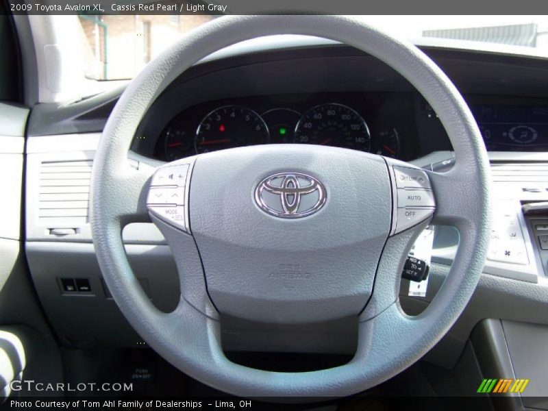 Cassis Red Pearl / Light Gray 2009 Toyota Avalon XL