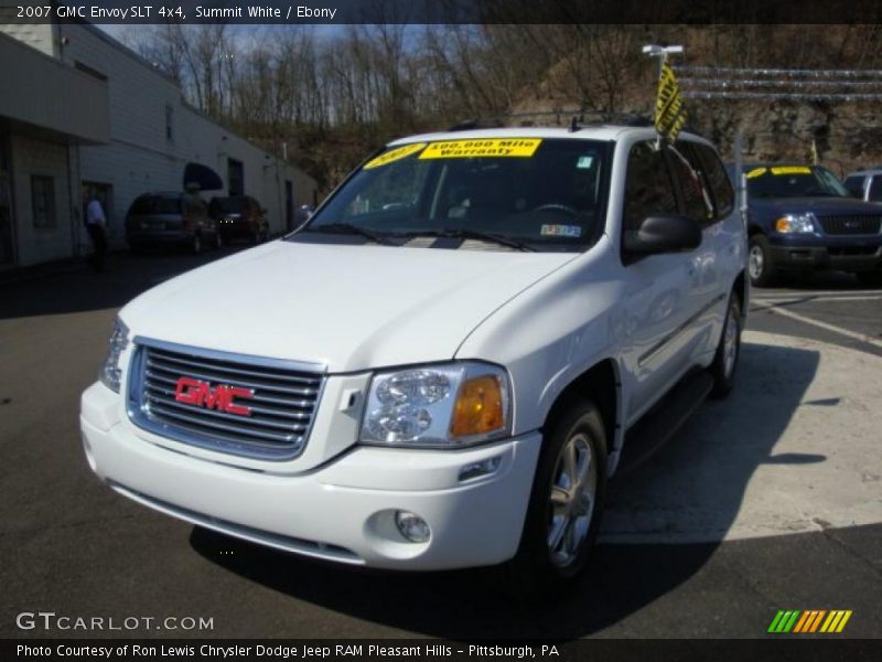 Summit White / Ebony 2007 GMC Envoy SLT 4x4