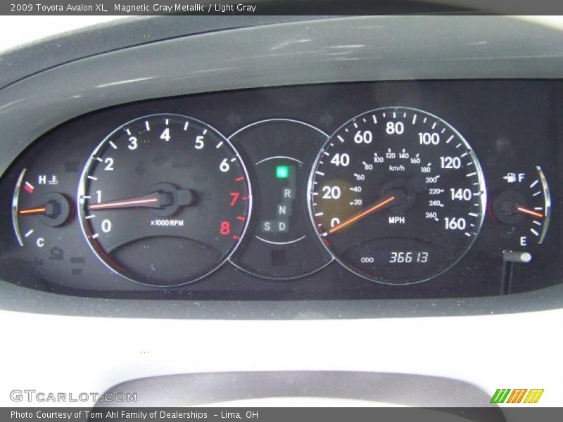 Magnetic Gray Metallic / Light Gray 2009 Toyota Avalon XL