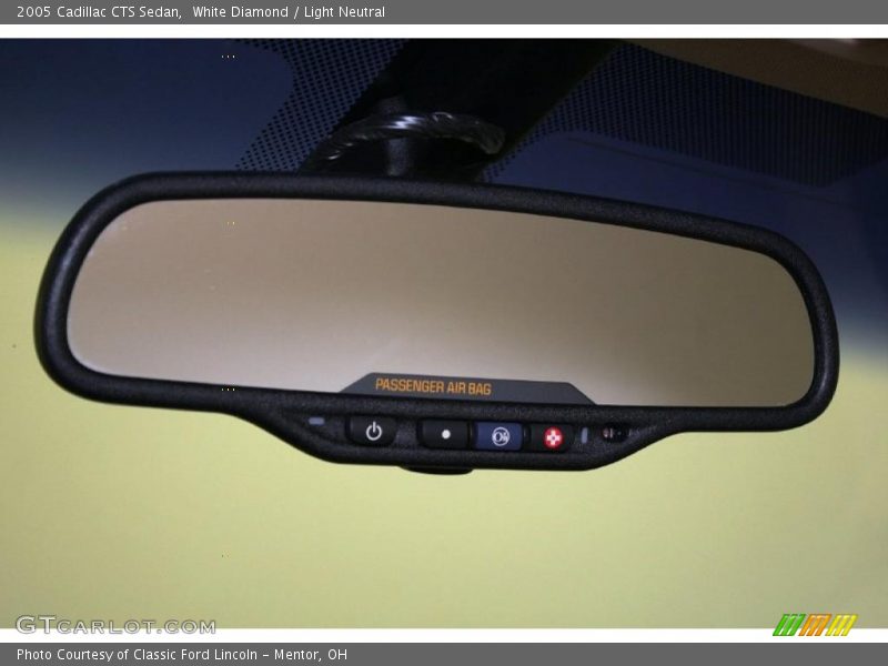 White Diamond / Light Neutral 2005 Cadillac CTS Sedan
