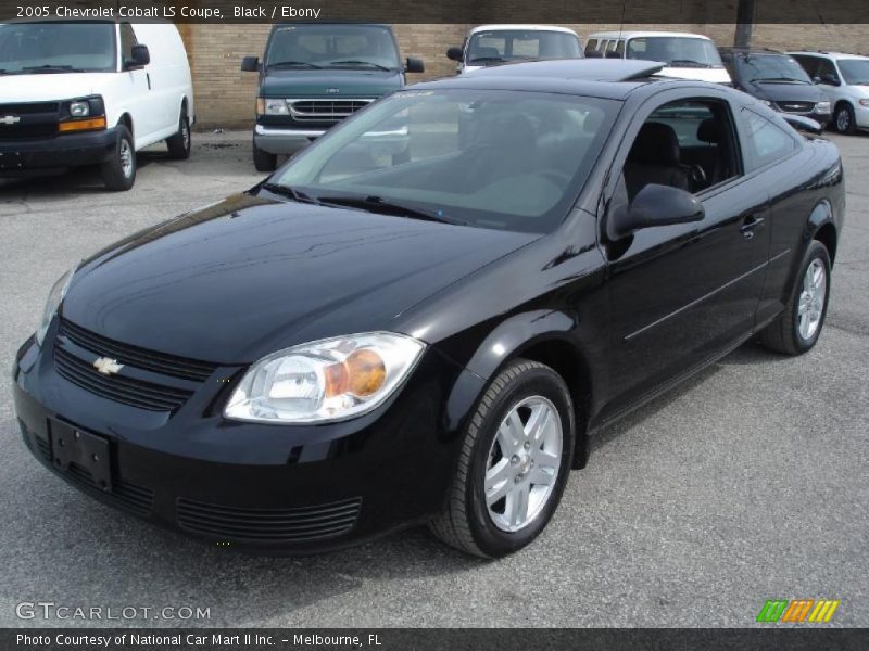 Black / Ebony 2005 Chevrolet Cobalt LS Coupe