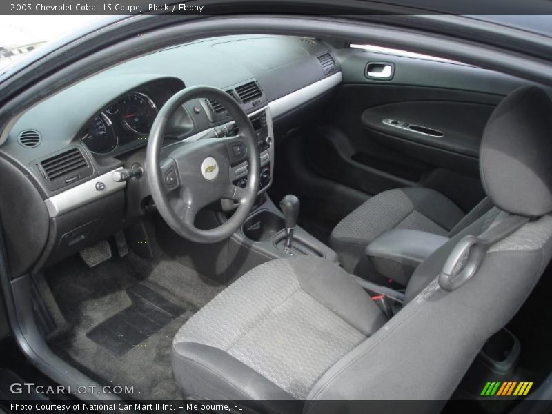 Black / Ebony 2005 Chevrolet Cobalt LS Coupe