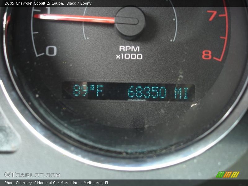 Black / Ebony 2005 Chevrolet Cobalt LS Coupe