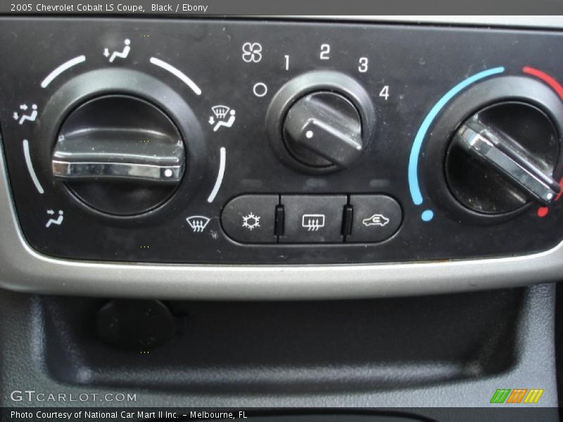 Black / Ebony 2005 Chevrolet Cobalt LS Coupe