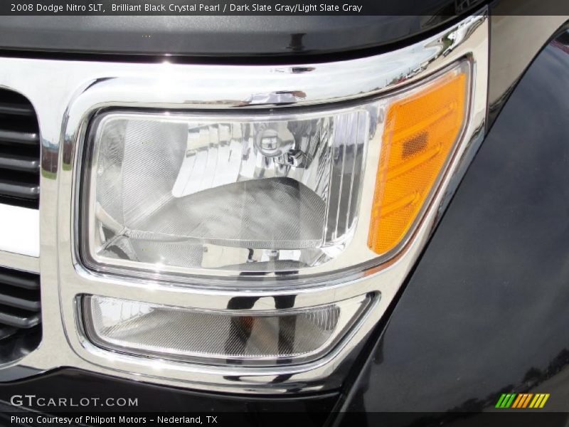 Brilliant Black Crystal Pearl / Dark Slate Gray/Light Slate Gray 2008 Dodge Nitro SLT