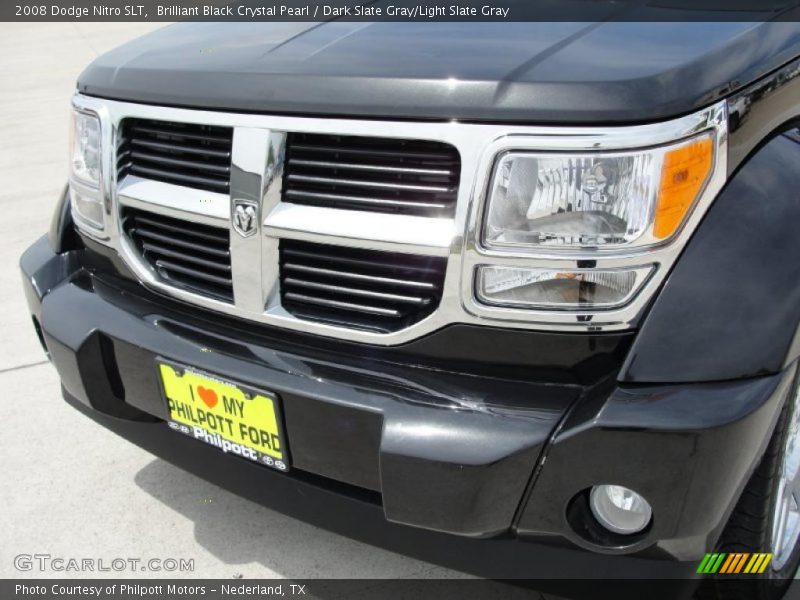 Brilliant Black Crystal Pearl / Dark Slate Gray/Light Slate Gray 2008 Dodge Nitro SLT