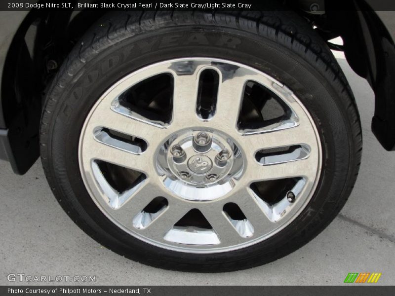 Brilliant Black Crystal Pearl / Dark Slate Gray/Light Slate Gray 2008 Dodge Nitro SLT