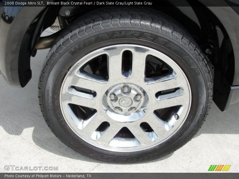 Brilliant Black Crystal Pearl / Dark Slate Gray/Light Slate Gray 2008 Dodge Nitro SLT
