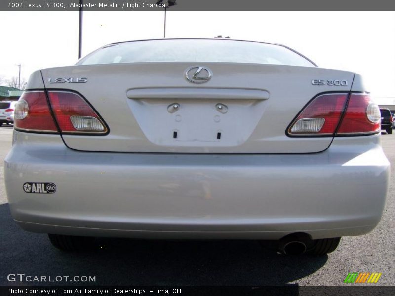 Alabaster Metallic / Light Charcoal 2002 Lexus ES 300