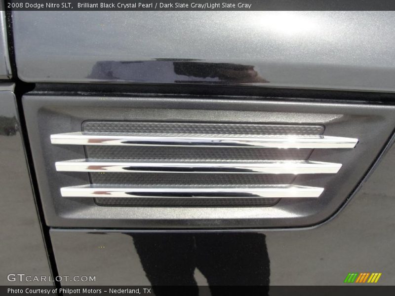 Brilliant Black Crystal Pearl / Dark Slate Gray/Light Slate Gray 2008 Dodge Nitro SLT