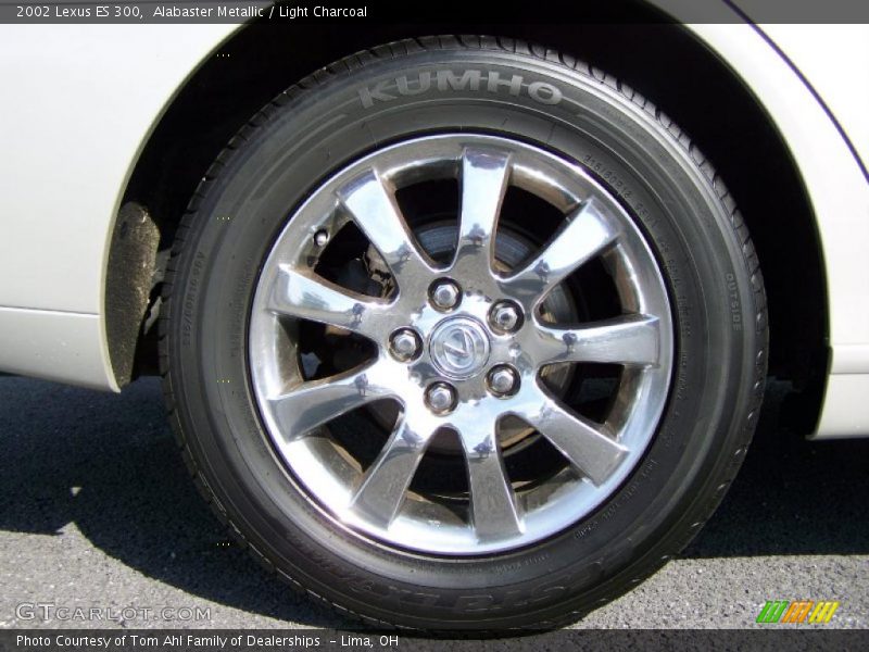 Alabaster Metallic / Light Charcoal 2002 Lexus ES 300