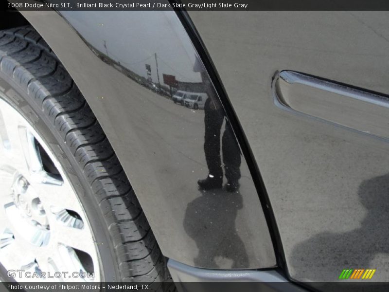 Brilliant Black Crystal Pearl / Dark Slate Gray/Light Slate Gray 2008 Dodge Nitro SLT