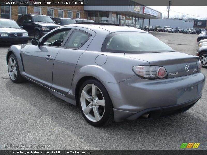 Titanium Gray Metallic / Black 2004 Mazda RX-8 Sport