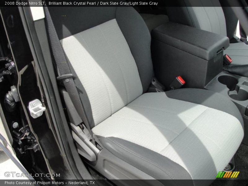 Brilliant Black Crystal Pearl / Dark Slate Gray/Light Slate Gray 2008 Dodge Nitro SLT
