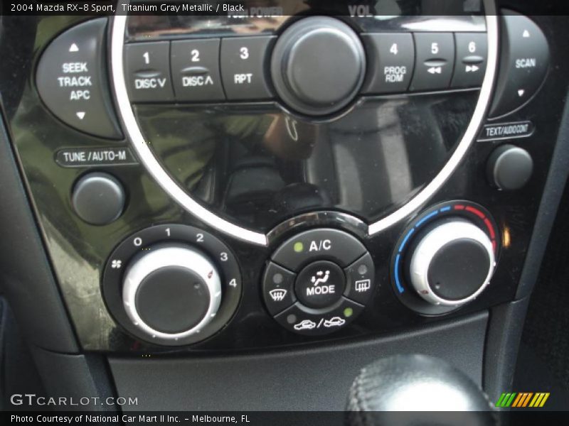 Titanium Gray Metallic / Black 2004 Mazda RX-8 Sport