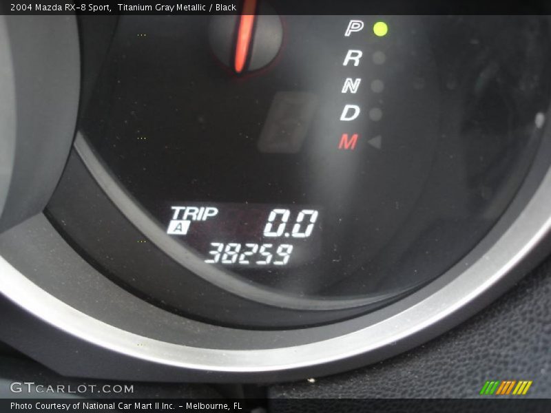 Titanium Gray Metallic / Black 2004 Mazda RX-8 Sport