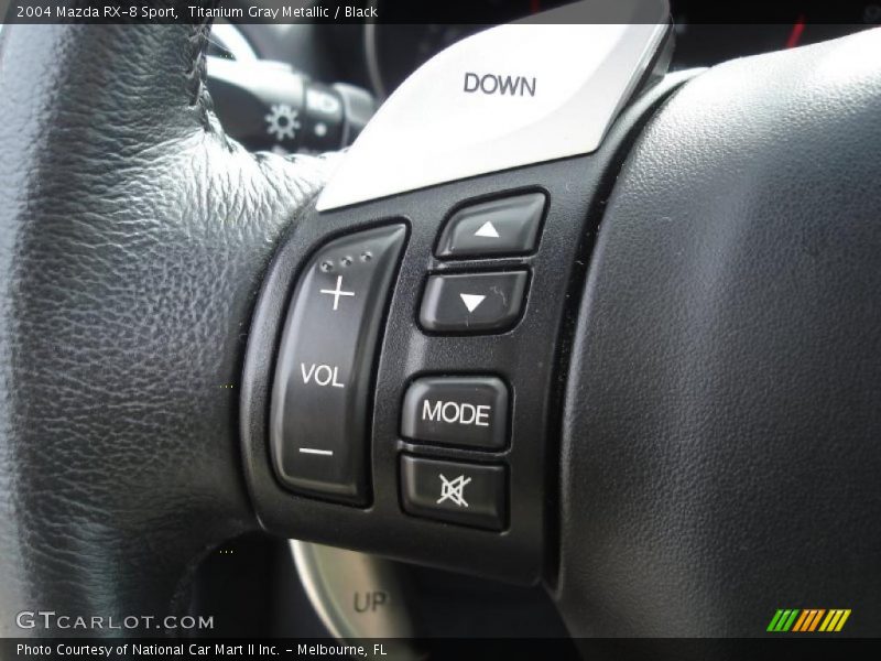 Titanium Gray Metallic / Black 2004 Mazda RX-8 Sport