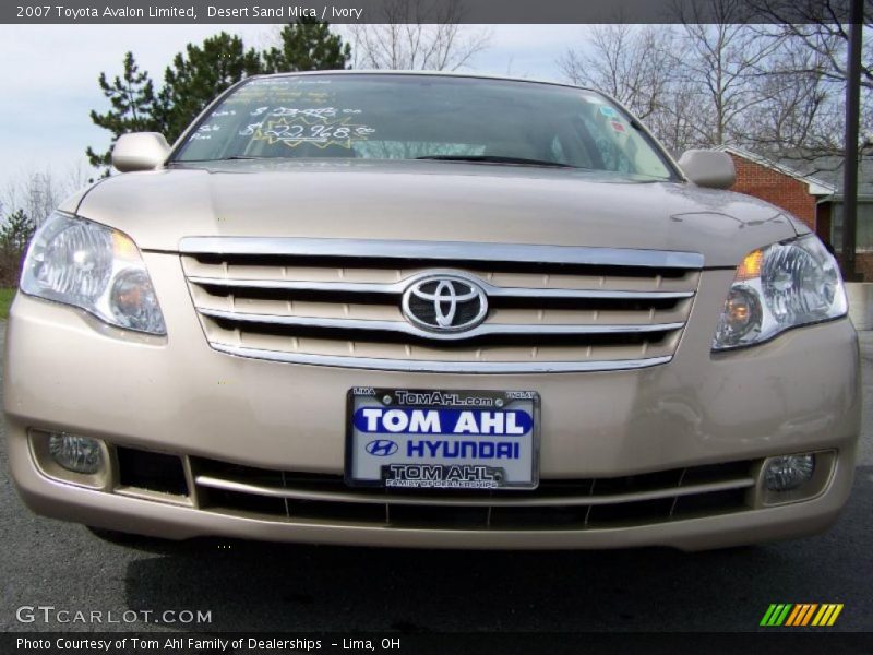 Desert Sand Mica / Ivory 2007 Toyota Avalon Limited