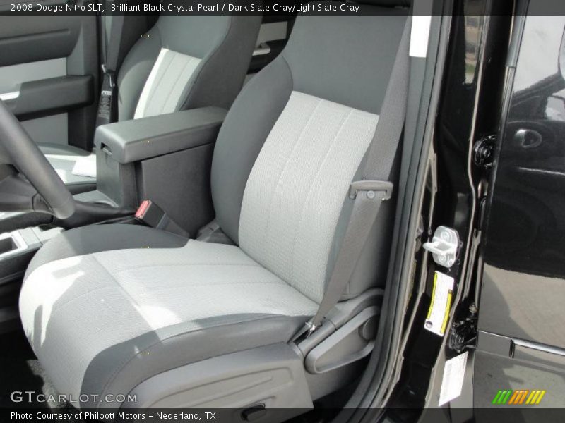 Brilliant Black Crystal Pearl / Dark Slate Gray/Light Slate Gray 2008 Dodge Nitro SLT